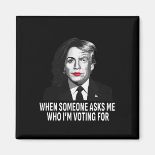 Imán Harris vs. Donald Trump gracioso meme electoral