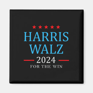 Imán Harris W 2024 Para La Campaña Win Kamala