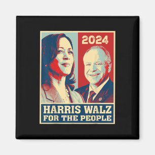 Imán Harris W 2024 Por El Pueblo Demócrata Vota Kamala