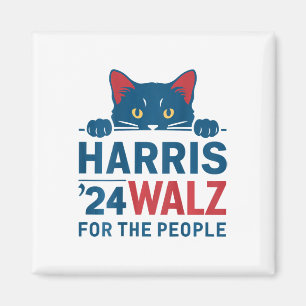Imán Harris Waltz 2024 Para The People Funny Cat Lady K