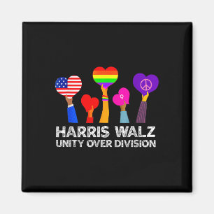 Imán Harris Waltz 2024 Unidad sobre la división Kamala