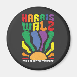 Imán Harris Waltz por un mañana más brillante Kamala LG