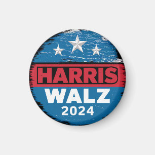 Imán Harris Walz 2024 Elección Kamala Harris Tim Waltz 