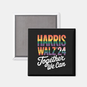 Imán Harris Walz 2024 Juntos Podemos Elección LGBTQIA