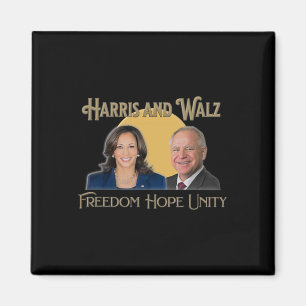 Imán Harris Walz 2024 Kamala Y Tim President Y Vp