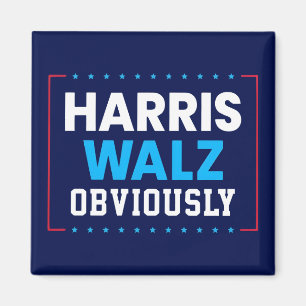 Imán Harris Walz 2024 Obviamente