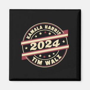 Imán Harris Walz 2024 para Presidente Patriótica Kamala