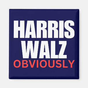 Imán Harris Walz OBVIOUSLY   Harris Walz 2024 Obviament
