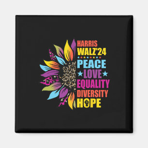 Imán Harris Wheimer Paz Amor Igualdad Diversidad Leopa