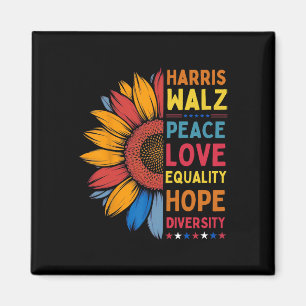 Imán Harris Wheimer Paz Amor Igualdad Esperanza Diversi
