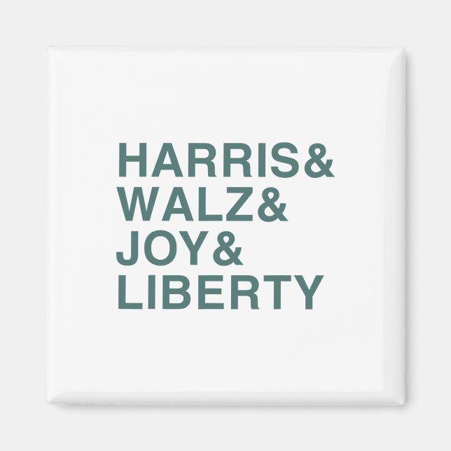 Imán Harris Y W Y Joy Y Liberty Shirt Kamala Harr (Frente)