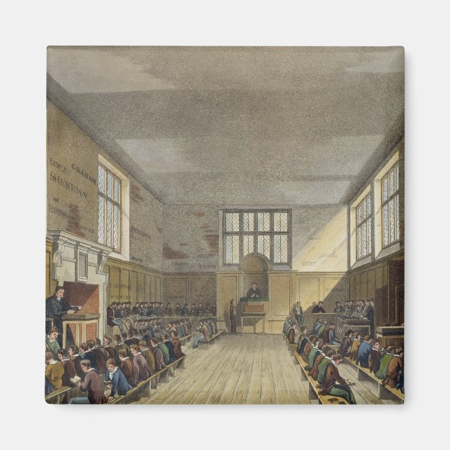 Imán Harrow School Room de 'History of Harrow School' (Frente)