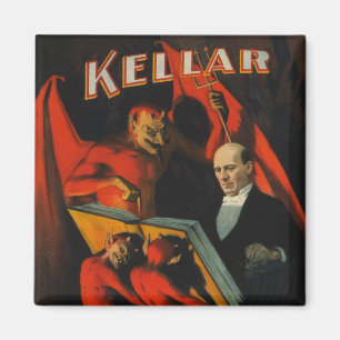 Imán Harry Kellar Poster Magnet