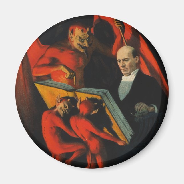 Imán Harry Kellar Poster Magnet (Frente)