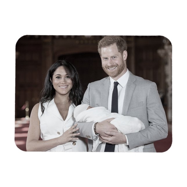Imán Harry Meghan Archie (Horizontal)