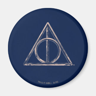 Imán Harry Potter | acuarela de mortandad