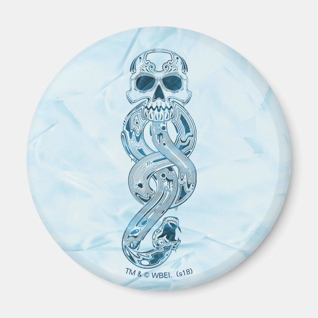 Imán Harry Potter | Aguamenti Dark Mark Graphic (Frente)