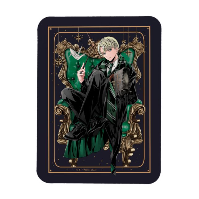 Imán HARRY POTTER™ | Asiento de Anime Draco Malfoy (Vertical)