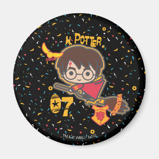 Imán Harry Potter Caricatura Buscador de Quidditch