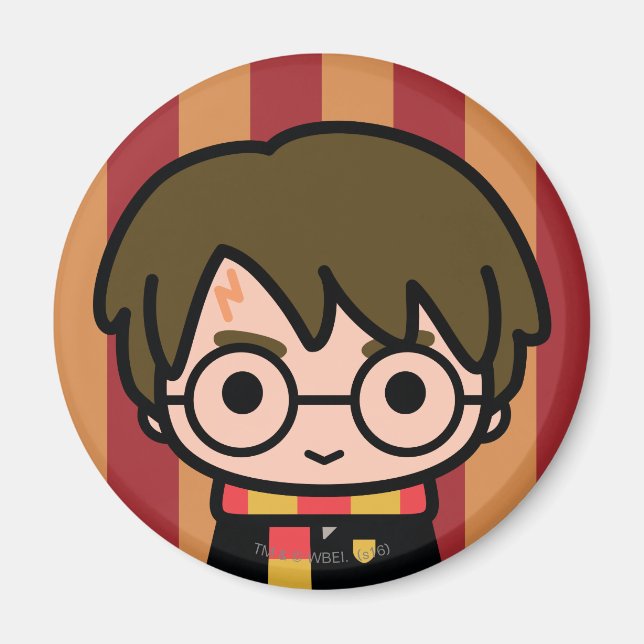 Imán Harry Potter Cartoon Character Art (Frente)