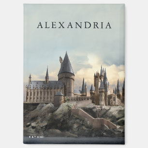 Imán Harry Potter   Castillo de Hogwarts de Día