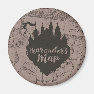 Imán Harry Potter | Castillo de HOGWARTS™ Mapa del Mero