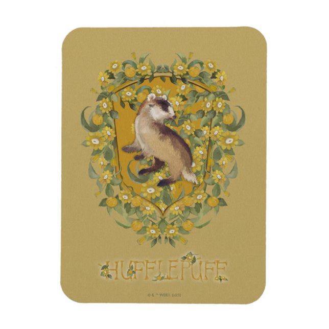 IMÁN HARRY POTTER™ | CREST DE HUFFLEPUFF™ (Vertical)