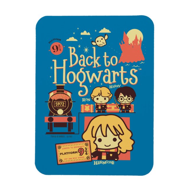 IMÁN HARRY POTTER™ | DE VUELTA A HOGWARTS™ (Vertical)