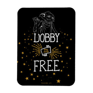 Imán Harry Potter   Dobby es libre