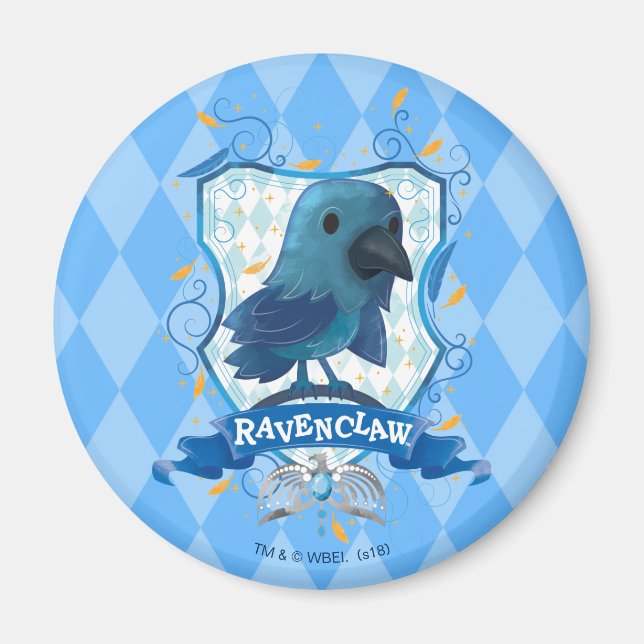 Imán Harry Potter | Encantador Escudo RAVENCLAW™ (Frente)