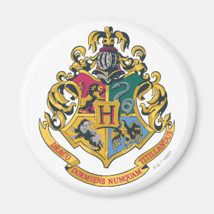 Imán Harry Potter   Escudo de Hogwarts - Color Completo