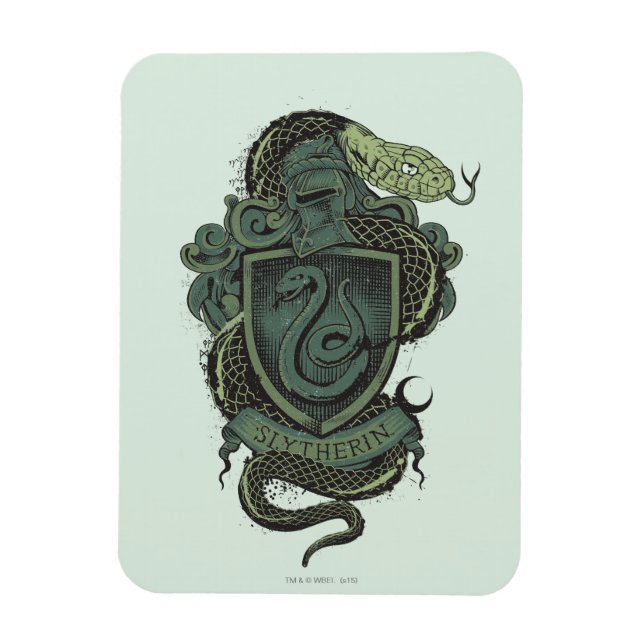 Imán Harry Potter | Escudo de Slytherin (Vertical)