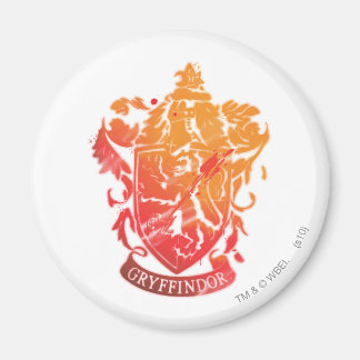 Imán Harry Potter | Escudo Gryffindor - salpicado