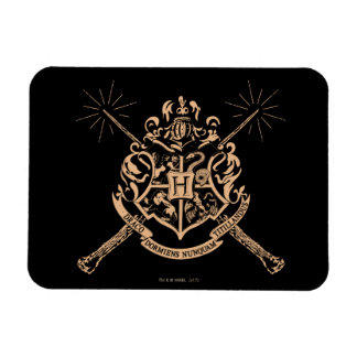 Imán Harry Potter | Escudo Hogwarts Crossed Wands