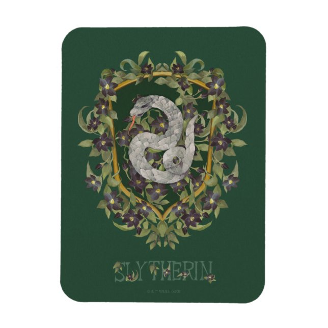 Imán HARRY POTTER™ | Escudo SLYTHERIN™ (Vertical)