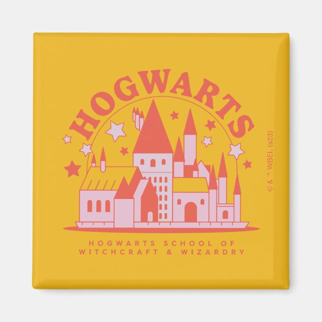 Imán HARRY POTTER™ | Escuela Cute HOGWARTS™ (Frente)