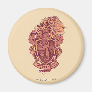 Imán Harry Potter   Gryffindor Lion Escudo