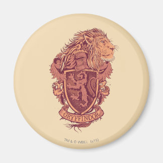 Imán Harry Potter | Gryffindor Lion Escudo