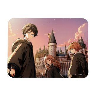 Imán HARRY POTTER™ Hermione & Ron HOGWARTS™ Escena de A