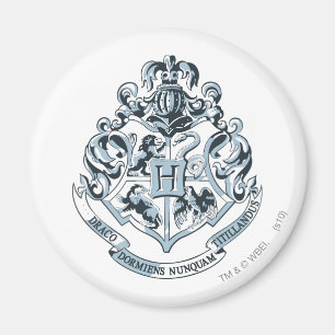 Imán Harry Potter   Hogwarts Crest - Azul