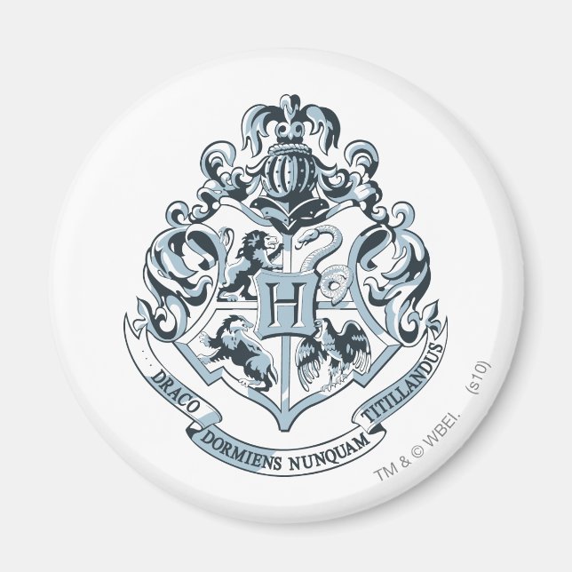 Imán Harry Potter | Hogwarts Crest - Azul (Frente)