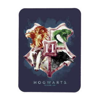 Imán Harry Potter | HOGWARTS™ Crest Watercolor