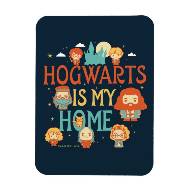 IMÁN HARRY POTTER™ | HOGWARTS™ ES MI HOGAR (Vertical)
