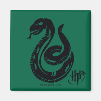 Imán Harry Potter | Icono de serpiente Slytherin