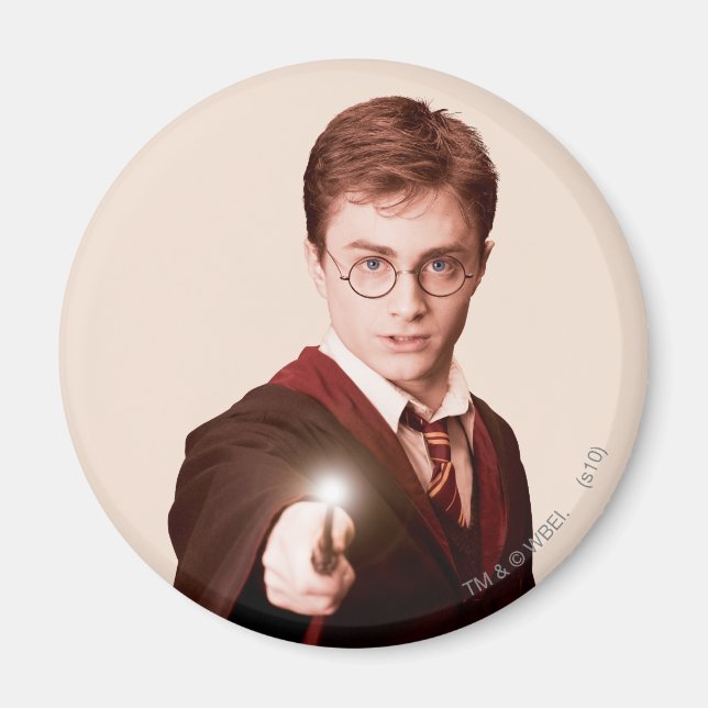 Imán Harry Potter Points Wand (Frente)