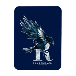 Imán Harry Potter   RAVENCLAW™ Acuarela de Cuervo