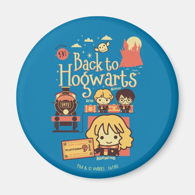 IMÁN HARRY POTTER™ | REGRESO A HOGWARTS™ (Frente)