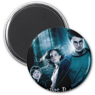 Imán Harry Potter Ron Hermione En Forest