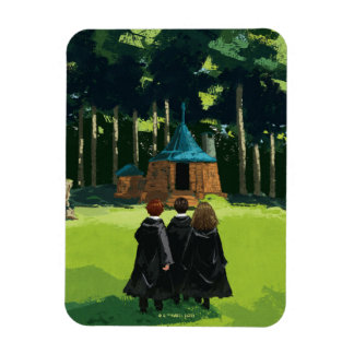 Imán HARRY POTTER™, Ron y Hermione en la cabaña de Hagr