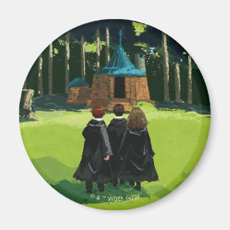 Imán HARRY POTTER™, Ron y Hermione en la cabaña de Hagr